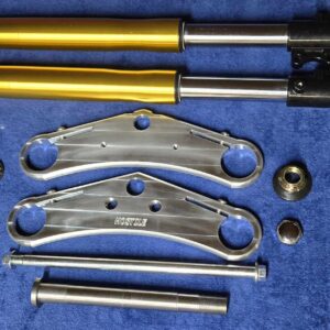 Complete front suspension kit (Gold)